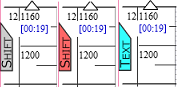 shift{^